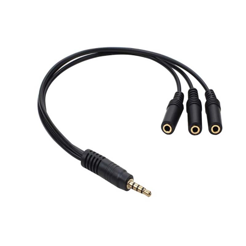 Earphone Splitter Jack - ⭐ Kabel audio 3.5mm 1 męski
