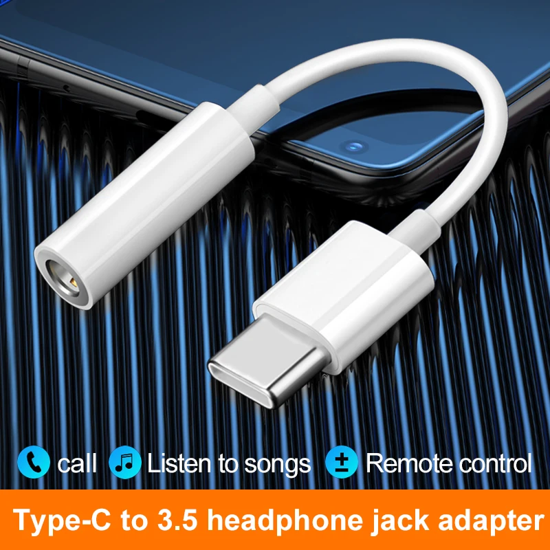 Usb C Earphone - Adapter USB-C na gniazdo słuchawkowe 3,5