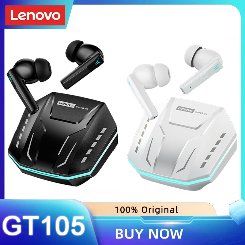 Gaming Headset Rgb - Bezprzewodowe słuchawki gamingowe Lenovo GT105 Bluetooth