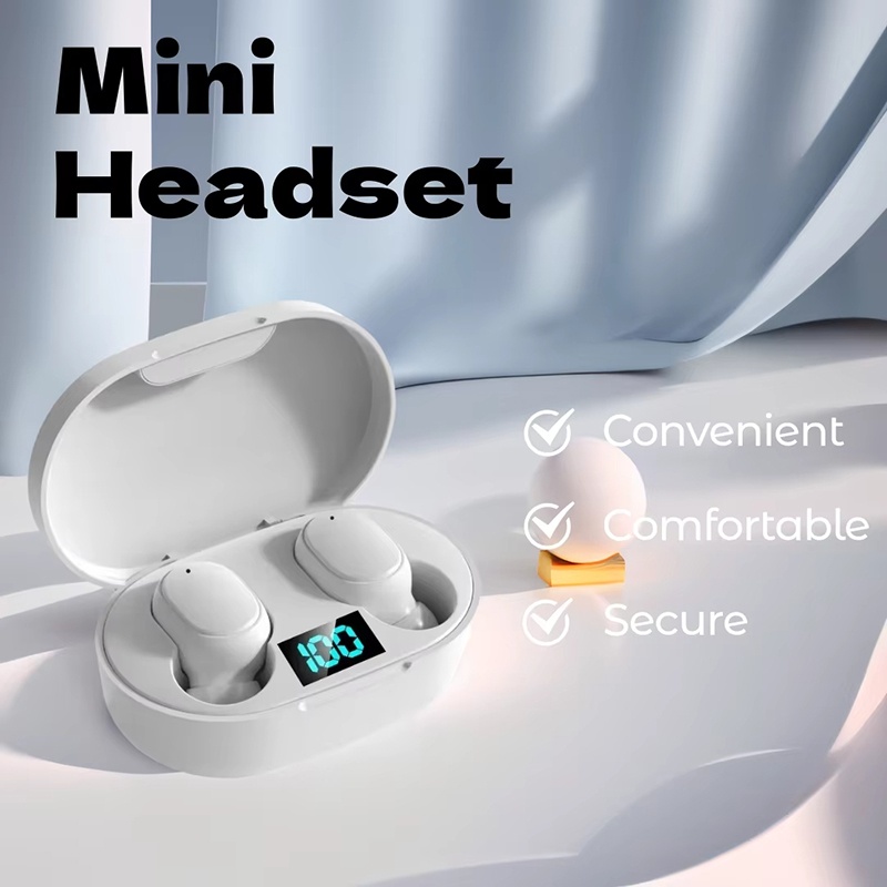 Wireless Earbuds Tws - Słuchawki bezprzewodowe Bluetooth A6S TWS z