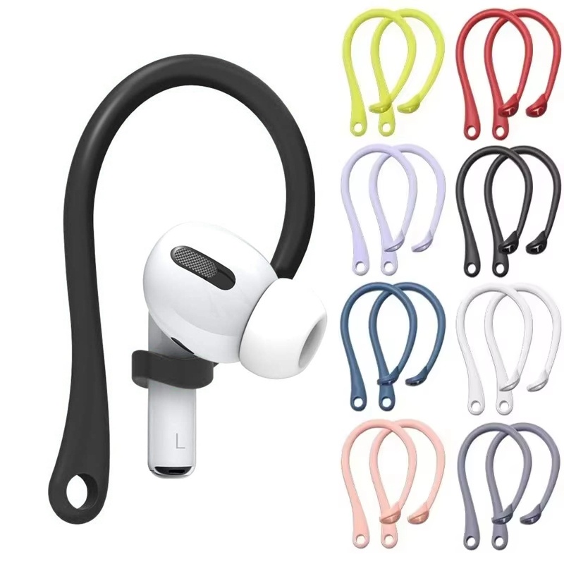 Sports Earphone Hook - 1 Para Silikonowych Sportowych Zaczepów na