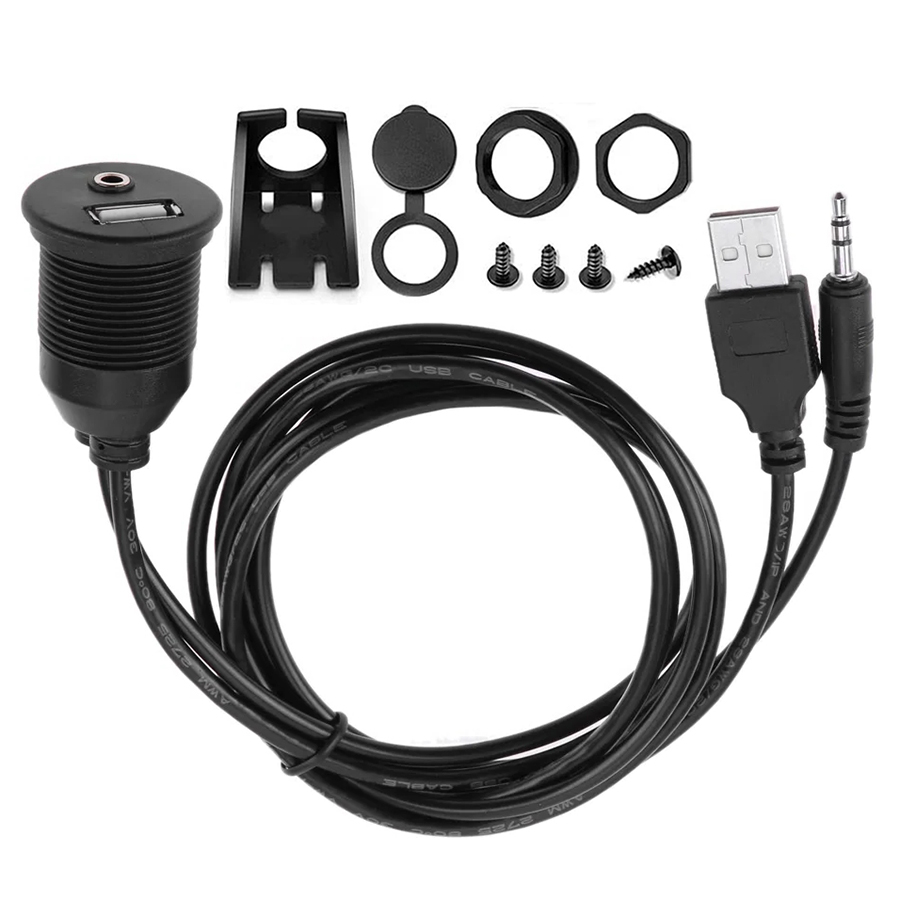 Cable Extension 3.5 - 1M USB i 3.5mm przewód rozszerzenie