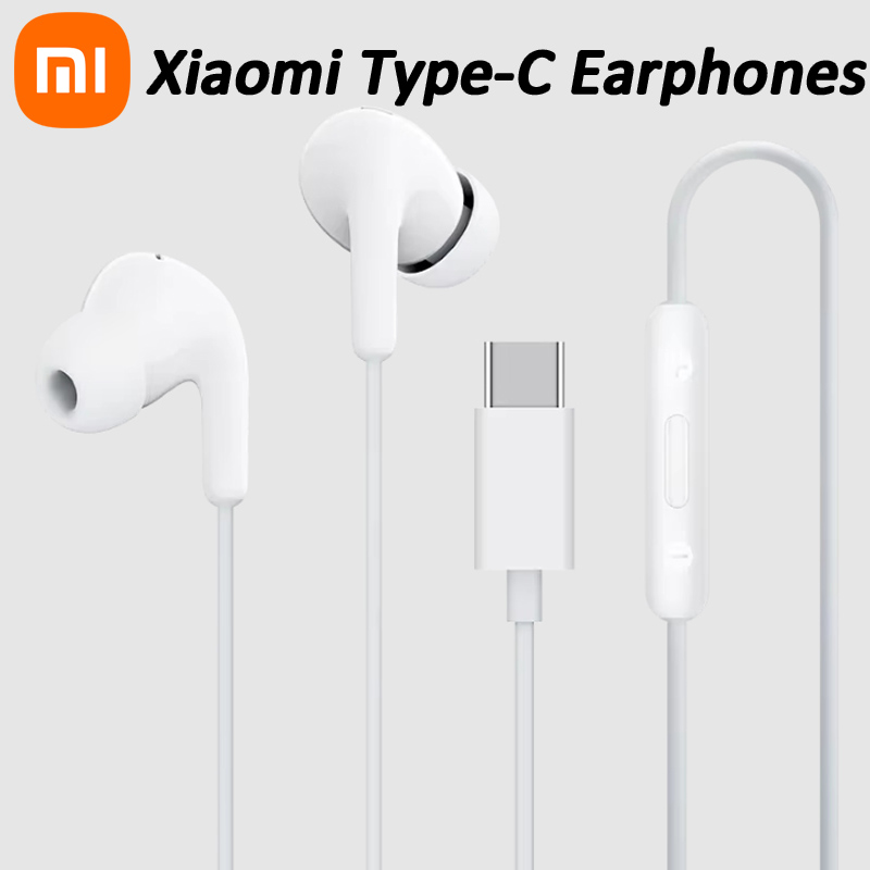 Wired Earphone Mic - 2025 Nowe Oryginalne Słuchawki Xiaomi Type-C
