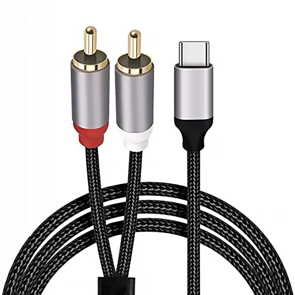 Earphone Splitter Jack - Kabel audio USB C do 2