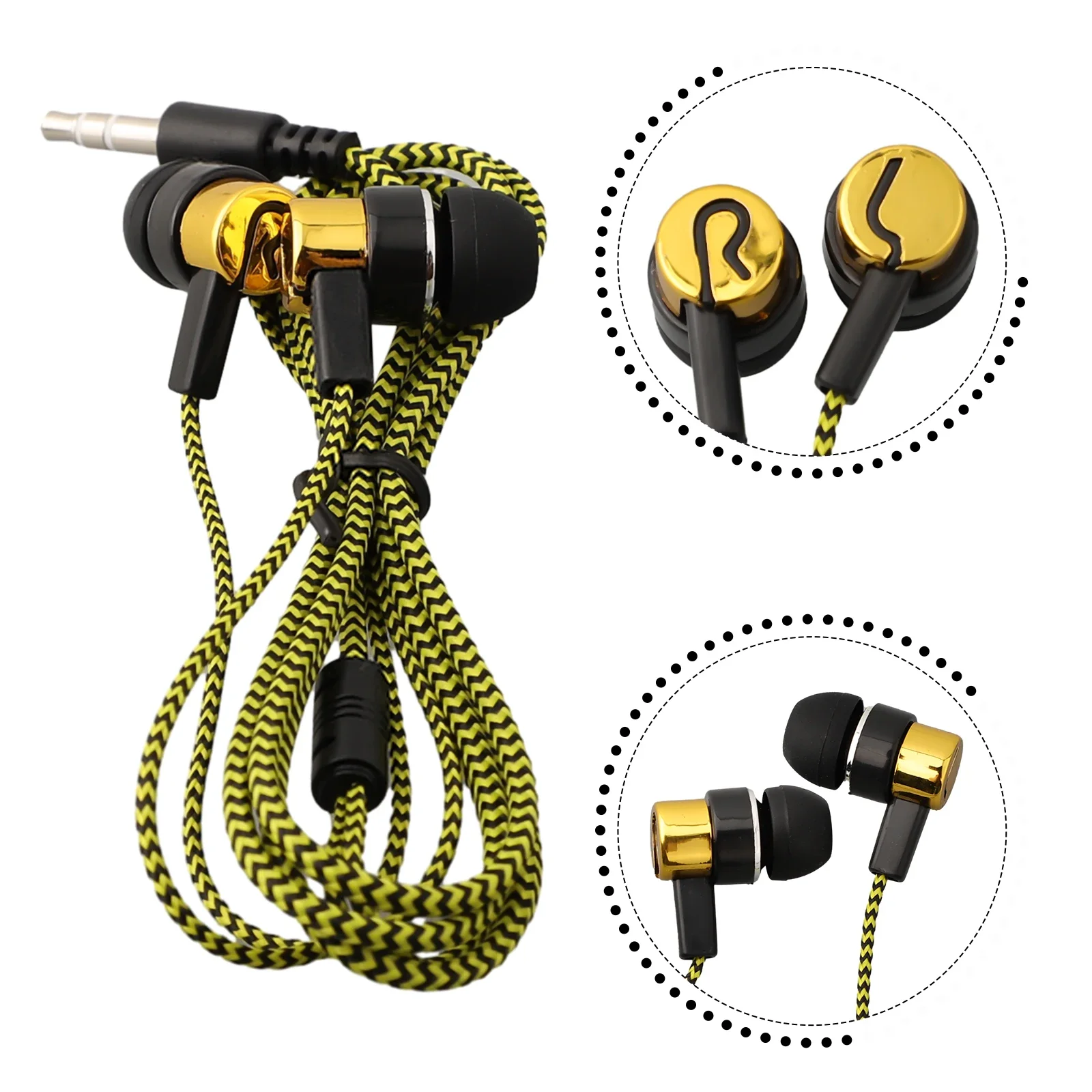 Słuchawki przewodowe 2 podstaw – Audiophile Headphone Wired recenzja i cena