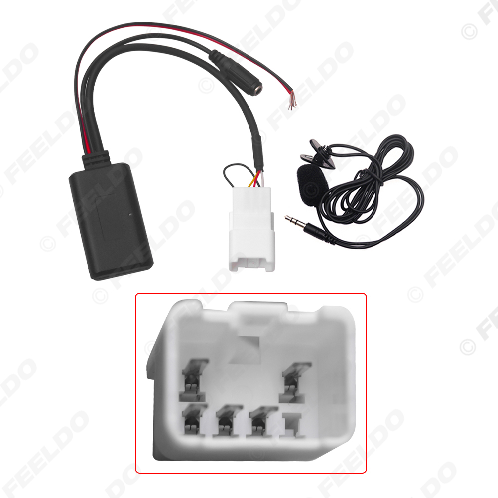 FEELDO 1 szt. Samochodowy 5-pi – Bluetooth Adapter Receiver recenzja i cena
