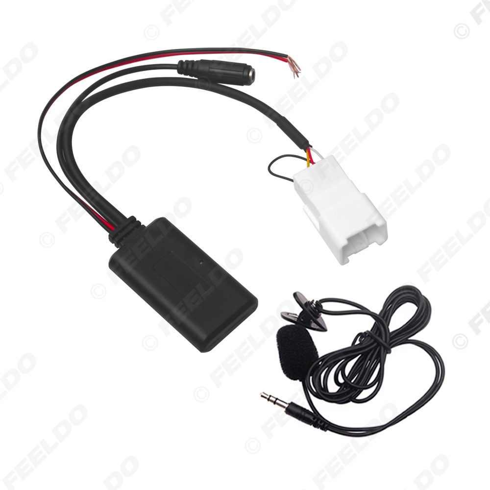 FEELDO 1 szt. Samochodowy 5-pi – Bluetooth Adapter Receiver recenzja i cena