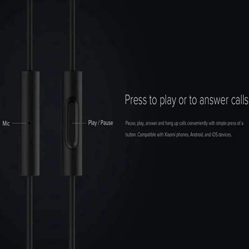 Słuchawka douszna Xiaomi Singl – Wired Earphone Mic recenzja i cena