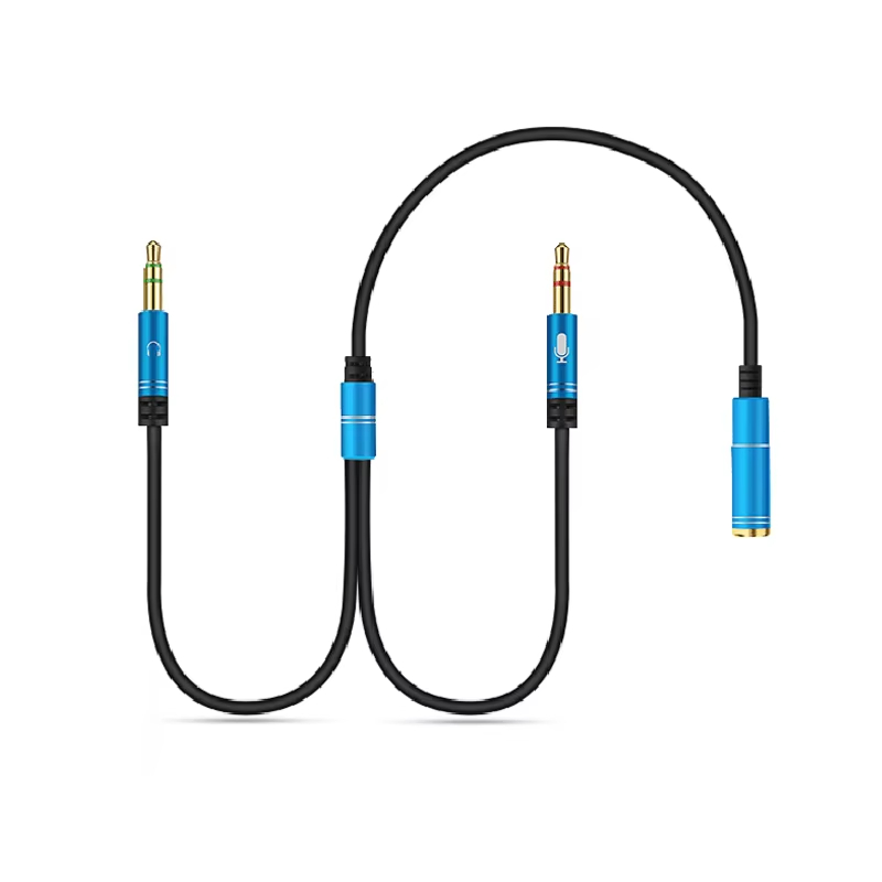 NNBILI Mini Jack 3.5 Mikrofon  – Earphone Splitter Jack recenzja i cena