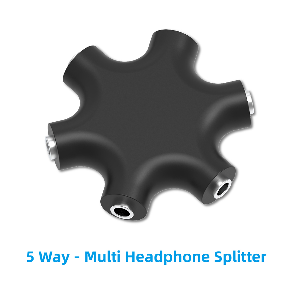 Adapter rozdzielający audio sł – Earphone Splitter Jack recenzja i cena