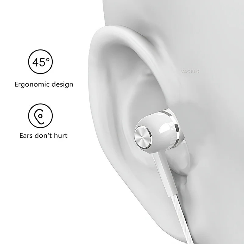 1/2/3/4 szt. Słuchawki przewod – Wired Earphone Mic recenzja i cena
