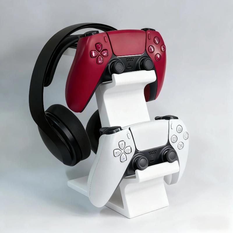 Stojak na kontrolery 3 w 1 na  – Headphone Stand Desk recenzja i cena