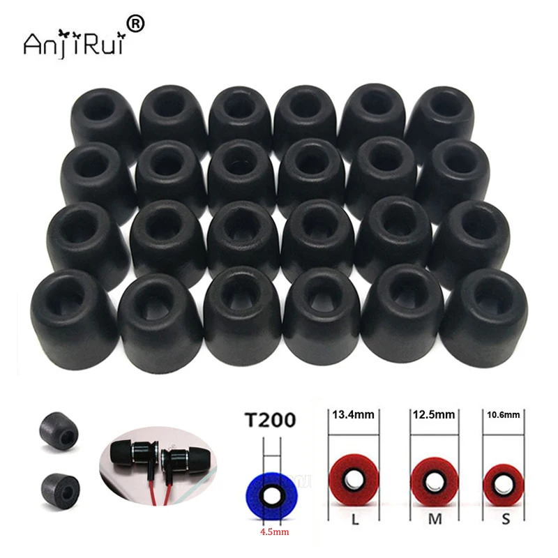 12 Par ANJIRUI Piankowe Nakład – Earphone Foam Tip recenzja i cena