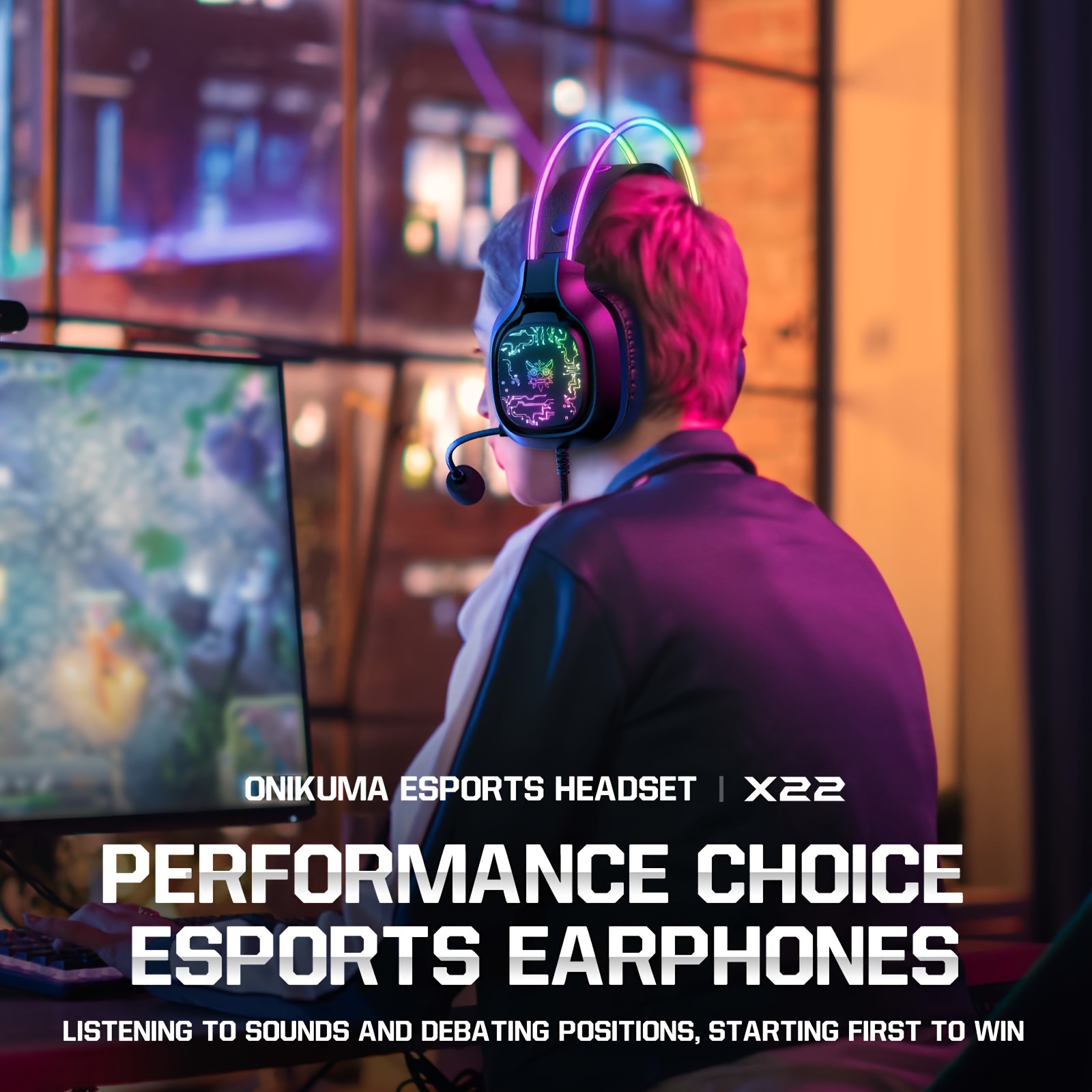 ONIKUMA X22 Gaming Headset RGB – Gaming Headset Rgb recenzja i cena