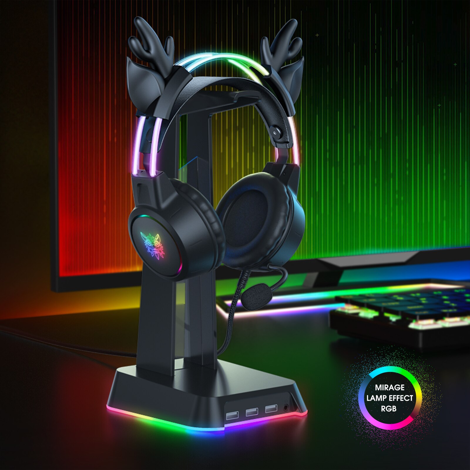 Zestaw słuchawkowy do gier ONI – Gaming Headset Rgb recenzja i cena
