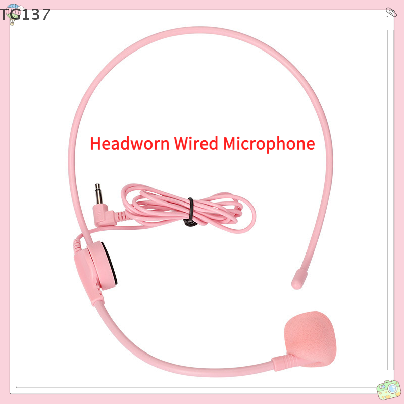 1 szt. Różowy mikrofon przewod – Wired Earphone Mic recenzja i cena