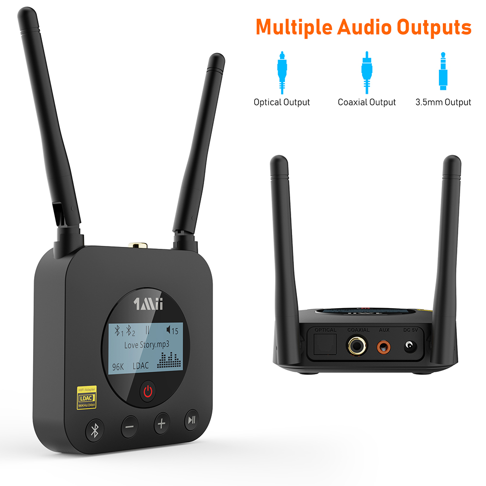 1Mii B06Pro+ Odbiornik stereo  – Bluetooth Adapter Receiver recenzja i cena