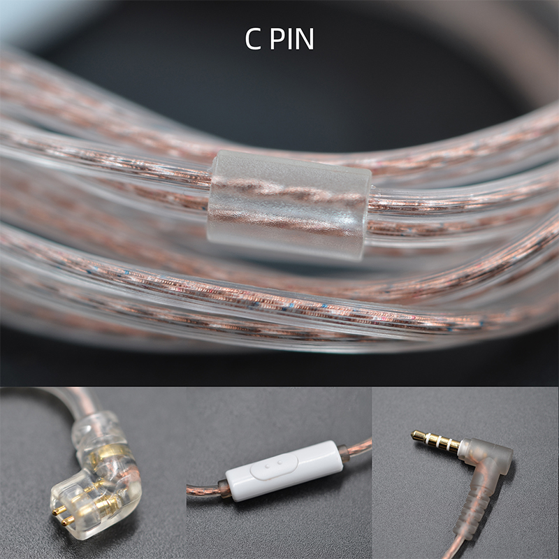 Kabel do słuchawek KZ, drut z  – Wired Earphone Mic recenzja i cena