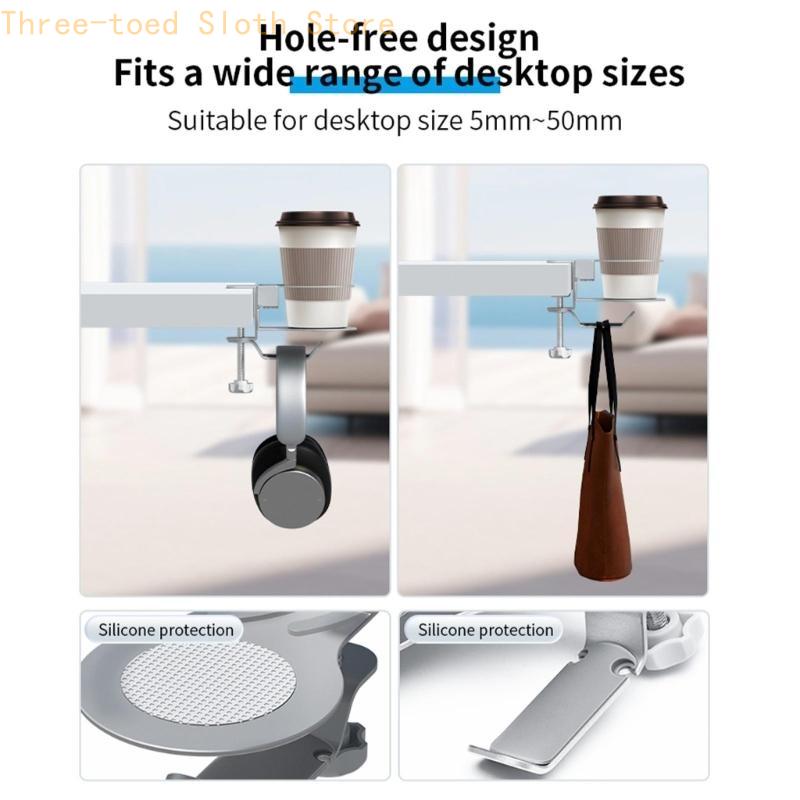 Aluminiowe organizery na kubki – Headphone Stand Desk recenzja i cena