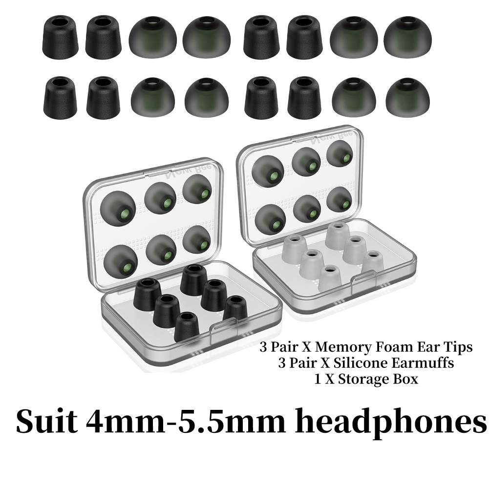 Wkładki do słuchawek z pianki  – Earphone Foam Tip recenzja i cena