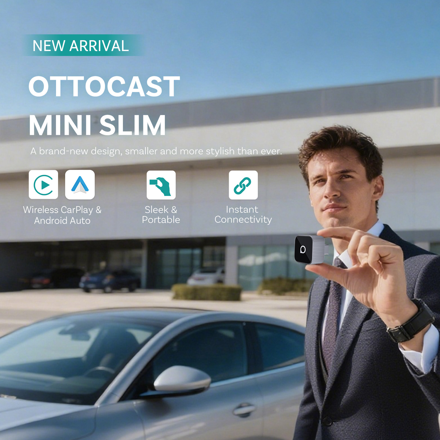 Ottocast Mini Slim Bezprzewodo – Bluetooth Adapter Receiver recenzja i cena